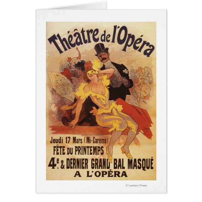 4th Masked Ball at Theatre de l'Opera (Front)