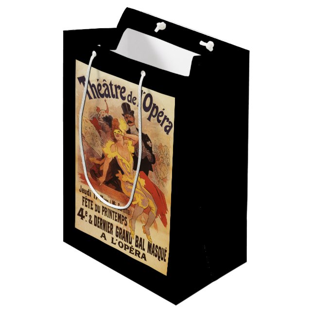 4th Masked Ball at Theatre de l'Opera Medium Gift Bag (Front Angled)