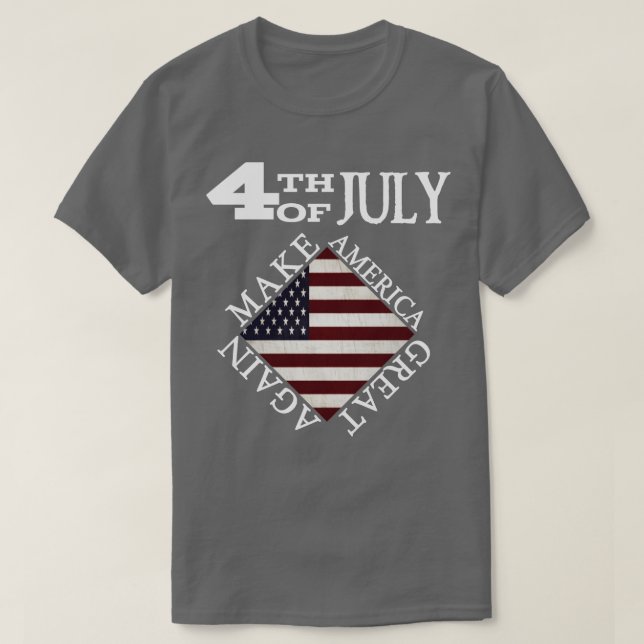 4th of july (15) T-Shirt (Design Front)