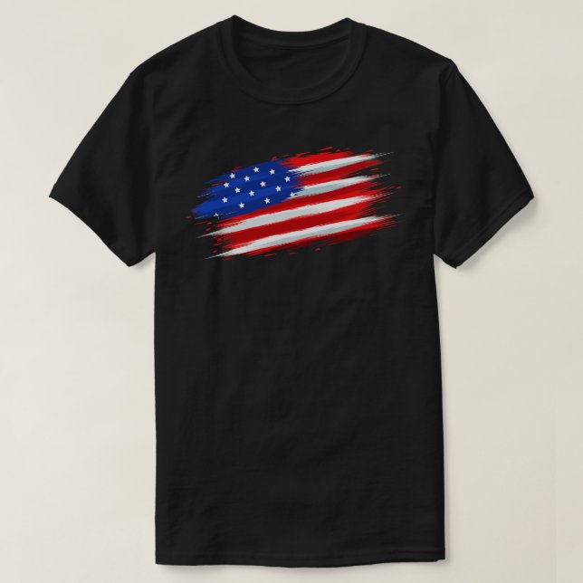 4th of July 28 T-Shirt (Design Front)