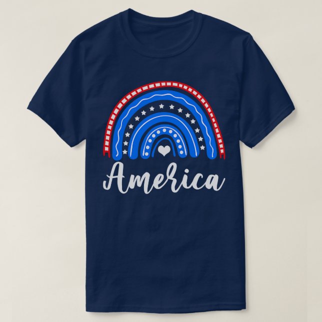 4th of July 5 T-Shirt (Design Front)