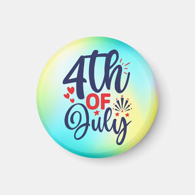 4th of July-68826 Magnet (Front)