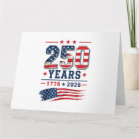 4th of July America US Flag Patriotic 250th Annive