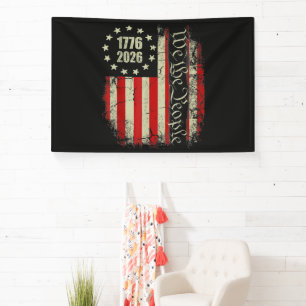 4th of July America US Flag Patriotic Banner
