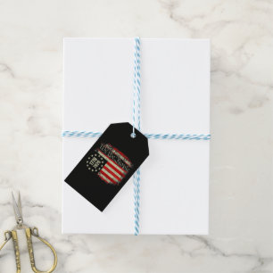 4th of July America US Flag Patriotic Gift Tags