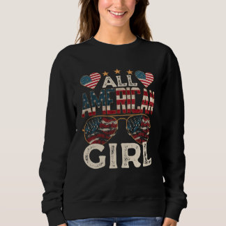 4th Of July American Flag Independence Patriotic Sweatshirt