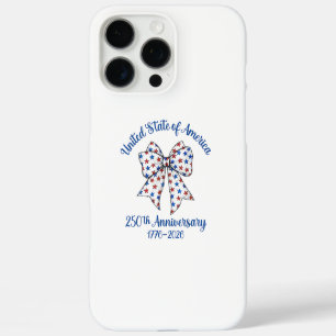 4th of July American Flag Vintage 250 Years 1776 2 iPhone 16 Pro Max Case