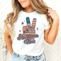 4th Of July American Vibes Vintage Peace