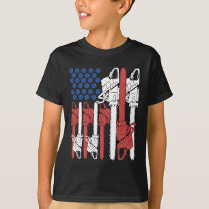 4th Of July Arborist Shirt Men Tree Climber Dad Ch