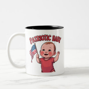 4th of July Baby Mug - Patriotic Baby Sip Cup