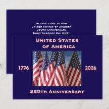 4th of July Barbeque, USA 250th Anniversary, Flags