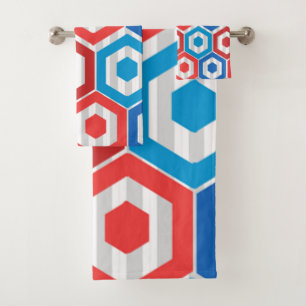 4th of July Bath Towel Set