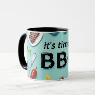 4th of July BBQ Mug – Hot Dogs, Fireworks &Freedom