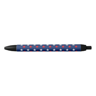 4th of July Black Ink Pen