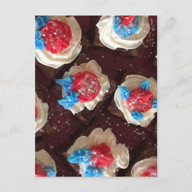 4th of July brownies Postcard (Front)