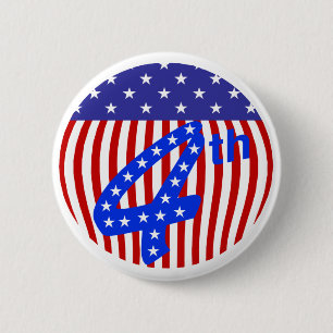 4th Of July Button