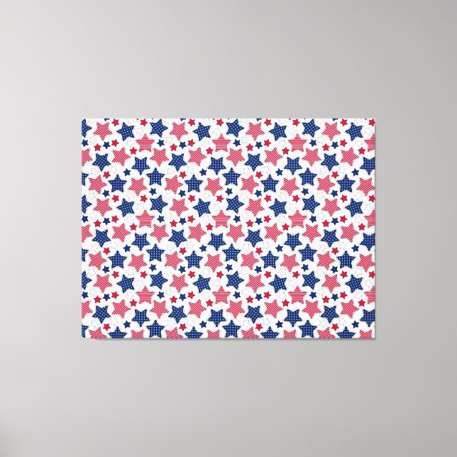 4th Of July Canvas Print (Front)