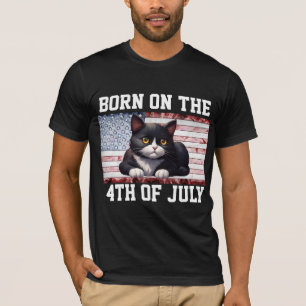 4TH OF JULY CAT T-SHIRTS