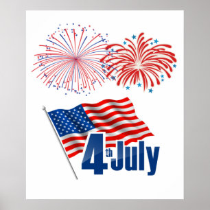 4th of July celebration Poster