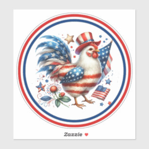 4th of July Chicken Clipart-61531