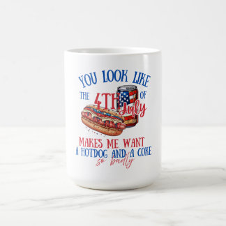 4th of july  coffee mug