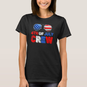 4th Of July Crew Matching Family Men Women Kids Fu T-Shirt
