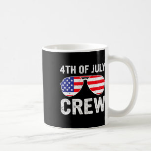 4th Of July Crew Matching Funny Family Outfits Coffee Mug
