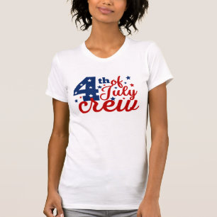 4th Of July Crew T-Shirt