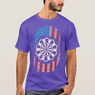 4th of July Darts US American Flag - July Fourth T-Shirt