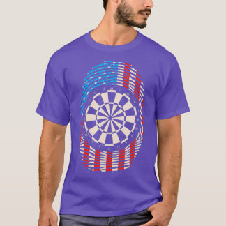4th of July Darts US American Flag - July Fourth T-Shirt