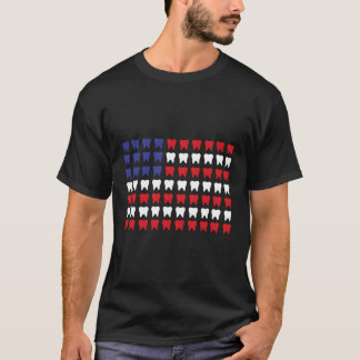 4Th Of July Dental Hygieniss Patriotic Tooth Docto T-Shirt