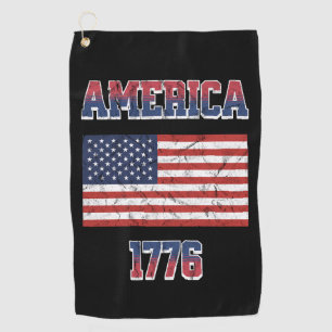 4th of July design Golf Towel