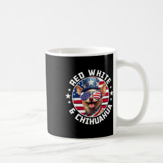 4th Of July Dog Funny Patriotic Red1 Coffee Mug
