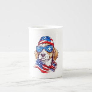 4th Of July Dog Sublimation-66361 Bone China Mug
