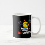4th Of July Duck Firequacker Patriotic Fourth Of J Coffee Mug<br><div class="desc">4th Of July Duck Firequacker Patriotic Fourth Of July Funny</div>