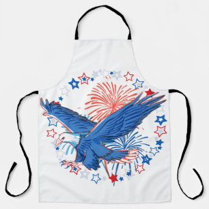 4th of July Eagle Apron