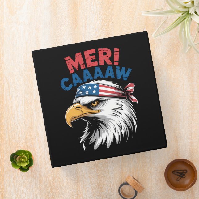 4th Of July Eagle Freedom Patriotic Binder (In Situ)