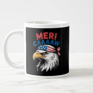 4th Of July Eagle Freedom Patriotic Large Coffee Mug