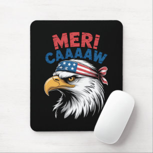 4th Of July Eagle Freedom Patriotic Mouse Pad