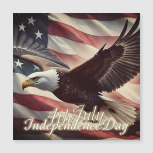 4th of July Eagle with American Flag