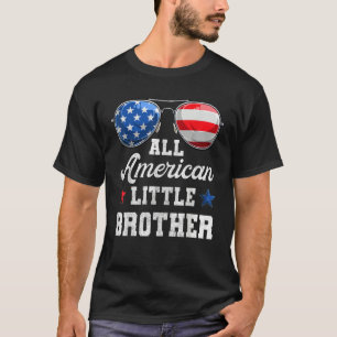 4th Of July Family Matching American Little Broth T-Shirt