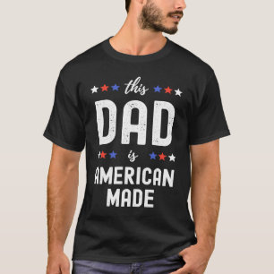 4th of July Family Matching This Dad Is American M T-Shirt