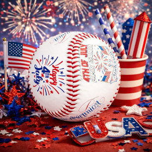 4th of July Family Reunion Baseball 