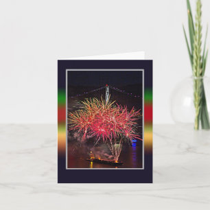 4th of July Fireworks Card