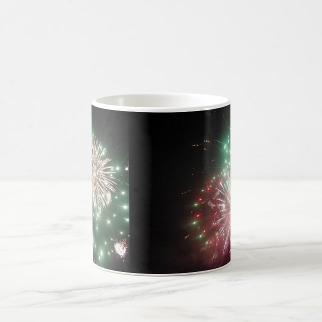 4TH OF JULY FIREWORKS MAGIC MUG (Center)