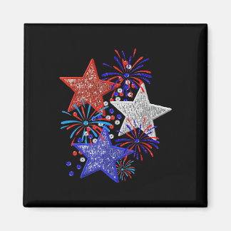 4th Of July Fireworks Magnet