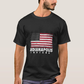 4Th Of July For Men Women Indianapolis Indiana Ame T-Shirt