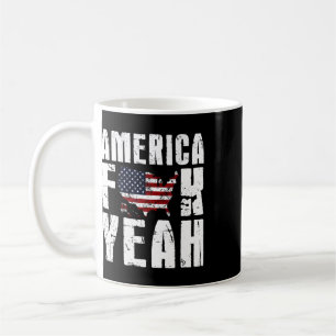 4th Of July Funny - America Yeah Coffee Mug