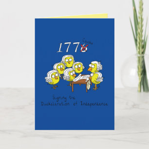 4th of July Funny Declaration of Independence Card
