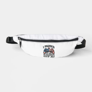 4th of July Gamer Patriotic Video Game Shirt_1 Fanny Pack